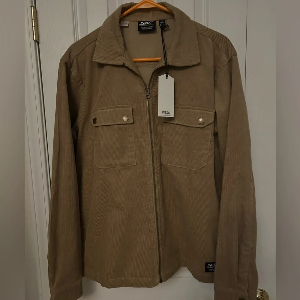 NWT WESC CORDUROY shacket. Mens M/ Women’s L - Picture 1 of 6
